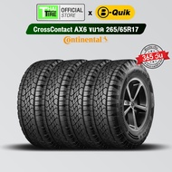 ยางรถยนต์ CONTINENTAL CrossContact AX6 265/65R17 (4 เส้น) มีรับประกัน จัดส่งฟรี / ติดตั้งที่ บี-ควิก