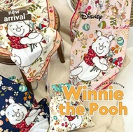 🇹🇭泰國Kiss Me Doll- 廸士尼 Disney Winnie the Pooh 小熊維尼/維尼熊 頭像圖案款 優質絲巾/圍巾/披肩Scarf (附送布袋和送禮紙袋)~共6款