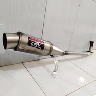 Knalpot Racing Ahau Jupiter Supra Kharisma Vega Blade Smash Crypton