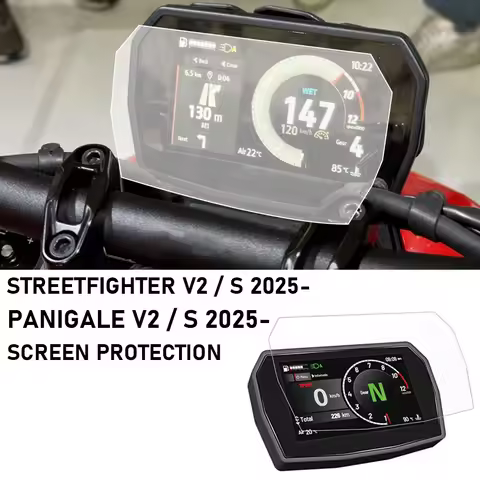 2025- Streetfighter V2 V2S Scratch Cluster Screen Dashboard For Ducati Panigale V2 PANIGALE V2S 2025