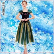 Anna Cosplay Frozen Disney Princess Dress for Adults - Adult Costume