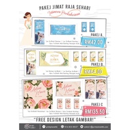 PAKEJ BANNER KAHWIN RM 42 - Banner, Bunting & Road Sign