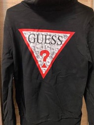 近全新  Guess x Hello Kitty 聯名款 正品GUESS帽T  LOGO帽T 連帽衛衣 限量絕版專櫃正品