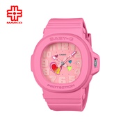 Casio Baby-G Playful Heart Series BGA-10-4A Pink Resin Band Women Sport Watch
