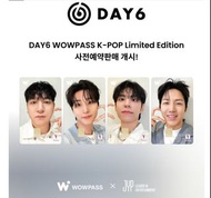 預訂DAY6-WOWPASS CARD交通卡（可選擇成員）