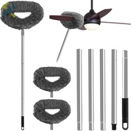 Ceiling Fan Cleaner Duster with 2 Detachable Dusting Head Ceiling Fan Blade Cleaner with Extension P