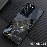 Softcase Glass Glossy For Realme C73 C75 C71 Cassing hp Realme C73 C75 C71-Protective Case hp Realme