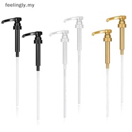 [T&B] 1PC Syrup Pumps Dispenser Replacement Sauce Pressure Nozzle Bottle Pump Containers for Coffee 