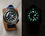 SEIKO PROSPEX SBBN039 PADI限量版。300M鮪魚罐頭。百事可樂