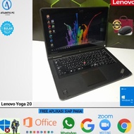 Laptop Lenovo Yoga 20 Core i3 Gen 4 Ram 4GB SSD 128GB Windows 10 SIAP