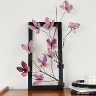 Desktop Decoration New Chinese Soft Decoration B & B Cafe Living Room Butterfly Flower Fake Flower D