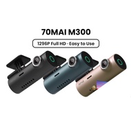70mai M300 Car Recorder Dash Cam 1296P 140 FOV WDR App Control Parking Mode 100% High Quality Ready 