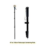 ใหม่ ESCOPIC GNSS GPS RTK CENTERING POLE แบบพกพาสำรวจ CENTERING ROD 47ถึง150ซม. อลูมิเนียมน้ำหนักเบา