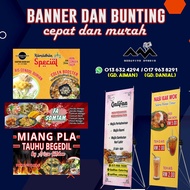 Banner dan Bunting ( Print dan Design )