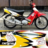 Striping Suzuki Tornado GS Special edition Merah