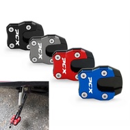 For HONDA PCX125 PCX150 PCX 125 PCX 150 PCX160 Motorcycle CNC Foot Side Stand Pad Plate Kickstand En