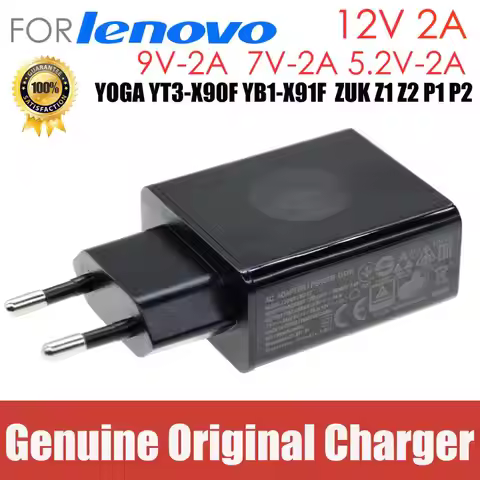 Original 12v 2a 5.2v 2a 7v 2a 24w for lenovo Phone Tablet charger laptop AC Adapter YOGA YT3-X90F YB