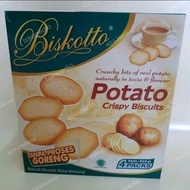 Biskotto potato crispy 400 gr biskuit kentang tanpa digoreng murah