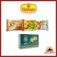 HALDIRAM'S SOAN PAPDI(CARDAMOM ,ORANGE & COCONUT) & SPECIAL SOAN PAPDI