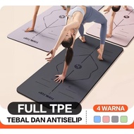 Premium Yoga Mat Sports TPE Yoga Mat 8 mm thick yoga Mat motif