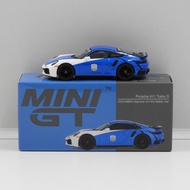 Mini GT 735 Porsche 911 Turbo S Safety Car 2023 IMSA Daytona 24hrs