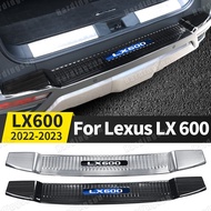 For 2022 2023 2024 Lexus Lx600 LX500d Trunk Threshold Decorative Strip Sport Luxury Interior Upgraded Accessories Modification