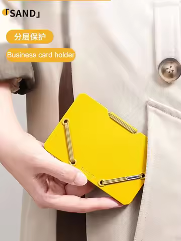1pc KING JIM mini folder Business card holder