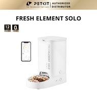 Máy Cho Chó Mèo Ăn Tự Động Có CAMERA Petkit Fresh Element Solo YumShare màu Trắng
