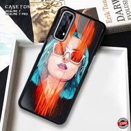 HP Latest Realme 7 - 7 Pro Case - 2D Glossy Hardcase - Glass Case - Protective Phone Case Latesthp 2