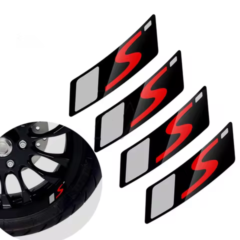 Motorcycle Wheel Decal For Vespa GTS Supersport GTS300 GTS300ie Rim Reflective Sticker