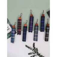 payung lipat Payung gaya baru, payung grid besar tahan angin, payung keluli lipat 10K, payung tiga k