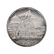 Silver Coin 1 Dirham Aceh 2.975 gr Silver not antam wakala imn sala nubex alfath isilver