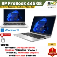HP ProBook 445 G8 AMD Ryzen 5 5600U(6-Core) 11th Gen 14" Win 11 32GB RAM, 1TB SSD, Gaming, Editing