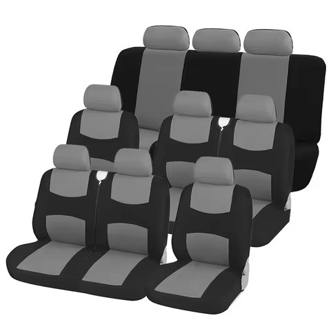 Car Seat Covers for 9 Seat for Transporter T5 Seat Covers Protector 2+1 for Auto-schmuck (VII Bus 9 