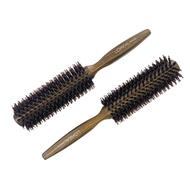 Salon Wavy Hair Round Brush Barrel Hair Styling Comb Hair Brush