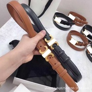 20241.8cm2.5cm Cowhide Belt Ladies Belt Thin Pants Belt All-Match Fashion Jeans Dress