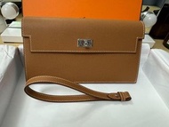 Hermes Kelly pocket long wallet