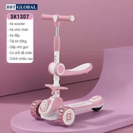 Xe trượt Scooter BBT Global 2 trong 1 SK1306/SK1307/SK1308- scooter trẻ em xe chòi chân