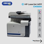 Mesin Fotocopy Mini Warna HP Laserjet CM3530 MFP Print Copy Scan F4