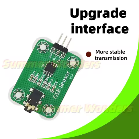 GSR Sensor Module Grove Skin Current Sensing Kit Emotion Monitor Biosensor for Developer Support Ard