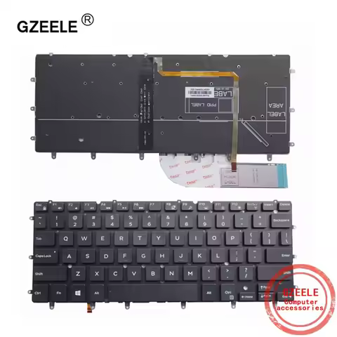 US keyboard for DELL Inspiron XPS 13-7000 7347 7348 7352 7359 17-3000 13-7353 XPS13 9343 9350 9360 1