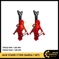 LUMOS 3 Ton Car Jack Stand WITH PIN / Car Jack Stand PRICE 1 SET = 2 PCS / 3 TON JACK STAND