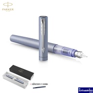Parker ปากกาหมึกซึม ปากกาคอแร้ง ปากกาหัวแร้ง Vector XL Fountain pen+หมึก 1หลอด /ฟรี! สลักชื่อ+ห่อของขวัญ