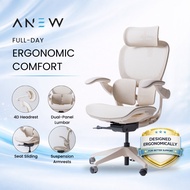 ANEW Arise Ergonomic Chair Seat Backrest and Adjustable Lumbar | Kerusi Office Kerusi Gaming Chair