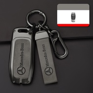 Zinc Alloy Car Key Case Cover for Mercedes Benz E C S GLC Class E200 E400 E63 W213 S550 S560 C260 A2