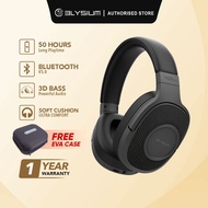Elysium Signature Hyperbass 2 High Performance Strong Bass Bluetooh 5.0 Headphone  | 1 Year Warranty