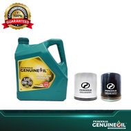 (70011006)PERODUA FULLY SYNTHETIC 0W20 (4L) ENGINE OIL 0W20 FREE OIL FILTER