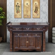 🚢Altar Buddha Shrine Household Cover Cabinet Altar Altar Modern Minimalist Buddha Statue God of Wealth Worship Table Shr