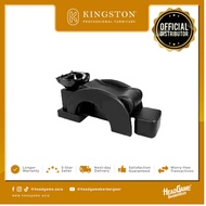 [👑Official Store] KINGSTON™ Salon Barber High Quality Hair Washing Chair Shampoo Bed Black  (HG-0133)