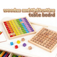 Wooden Toys 99 Multiplication Table Jigsaw Puzzle Preschool Math Montessori Educational Toys